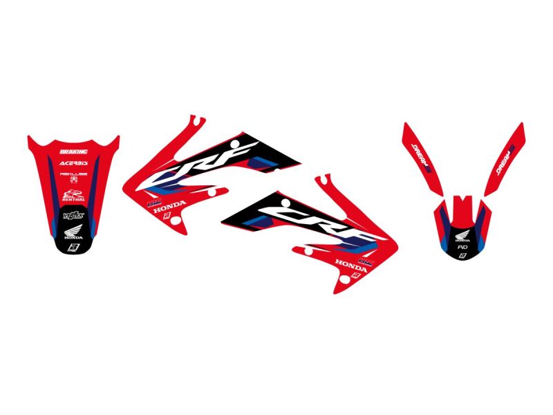 Graphic Kit Dream 5 Crf250 04-