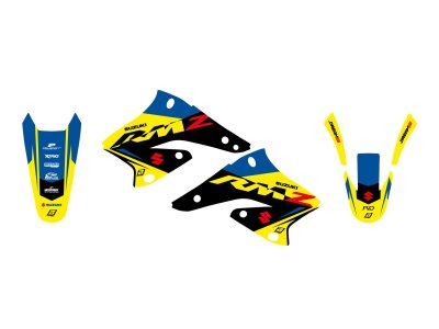 Graphic Kit Dream 5 Rmz250 04-