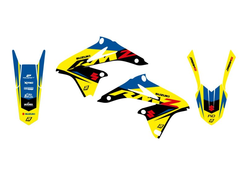 Graphic Kit Dream 5 Rmz250 10-