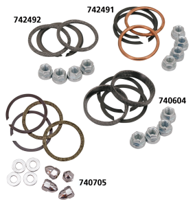 Exh. Gasket/Mounting Kit BT84-up XL85- (DE)