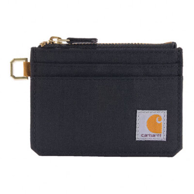 Carhartt Zippered Card Keeper wallet black One size fits most