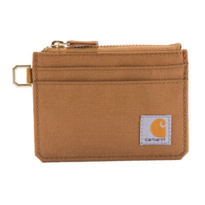 Carhartt Zippered Card Keeper wallet carhartt® brown One size fits most