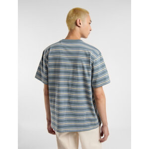Dickies Lewistown Stripe t-shirt stormy weather Size L