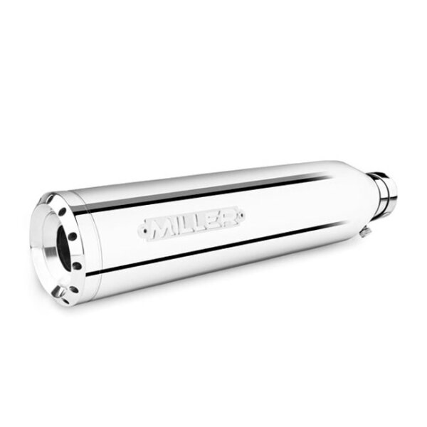 ** Miller, Destiny slip-on mufflers. Euro 5. Polished