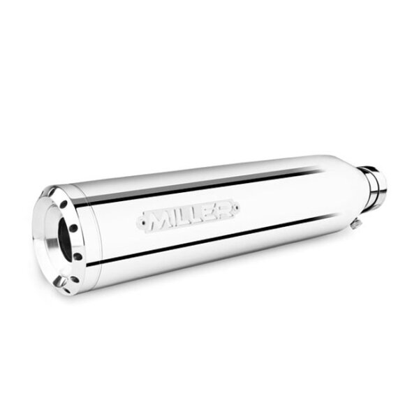 ** Miller, Destiny slip-on mufflers. Euro 5. Polished