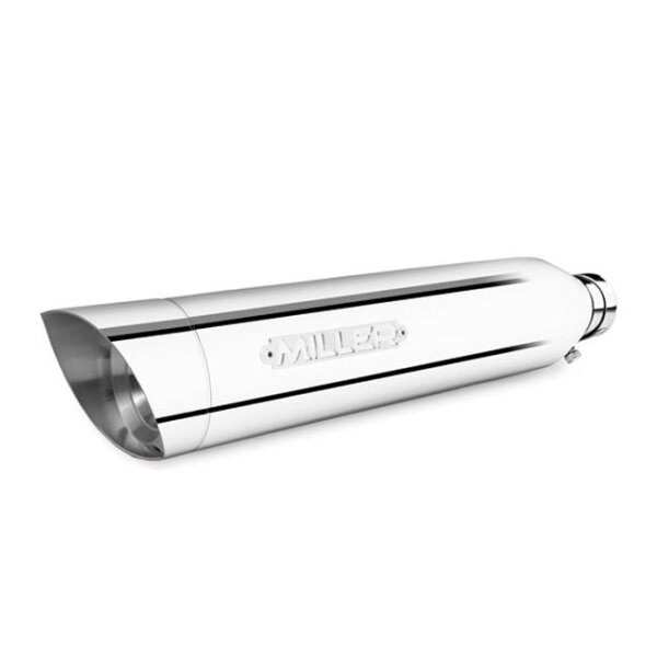 ** Miller, Destiny slip-on mufflers. Euro 5. Polished