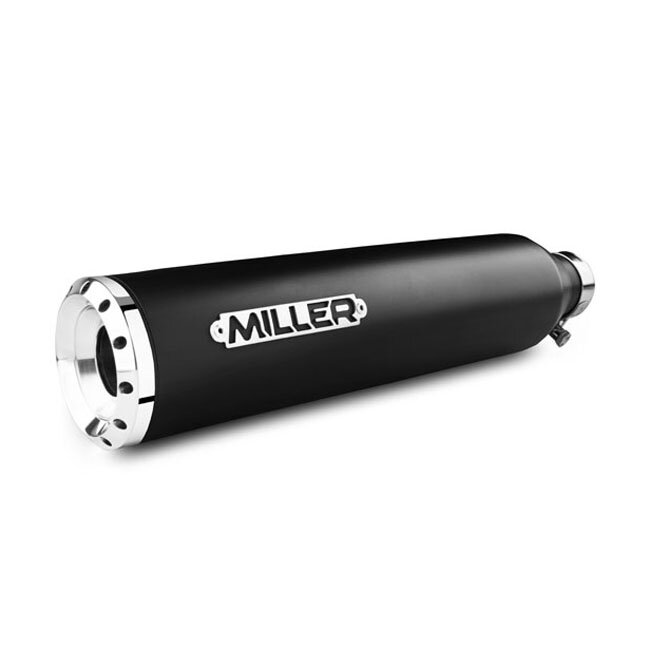 ** Miller, Destiny Slip-On Mufflers. Euro 5. Matte Black