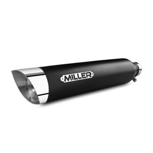 ** Miller, Destiny Slip-On Mufflers. Euro 5. Matte Black