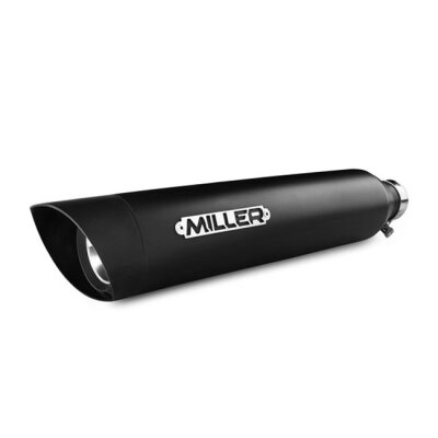 ** Miller, Destiny Slip-On Mufflers. Euro 5. Matte Black