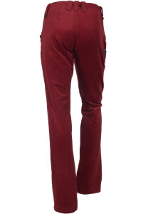 Rosa Damen Zunfthose ohne Schlag  dunkelrot 34