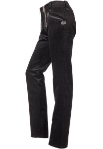 Rosa Damen Zunfthose ohne Schlag  schwarz 40