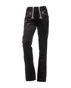 Rosa Damen Zunfthose ohne Schlag  schwarz 46
