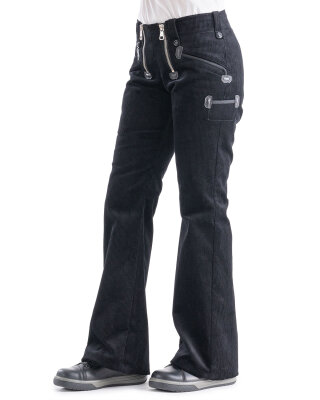 Kely Damen Zunfthose mit Schlag  schwarz 40