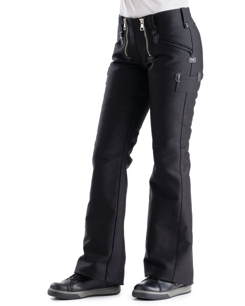 Ada Damen Zunfthose mit Schlag  schwarz 36