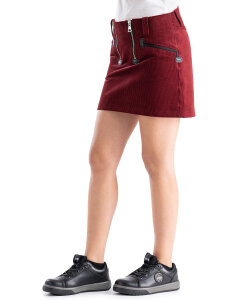 Ines Damen Zunftrock  dunkelrot 34