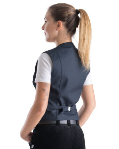 Nyx Damen Zunftweste kurzer Rücken  schwarz 2XL