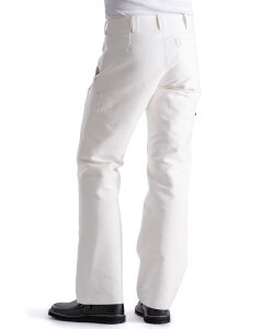 Fabian Herren Zunfthose ohne Schlag  weiß 28