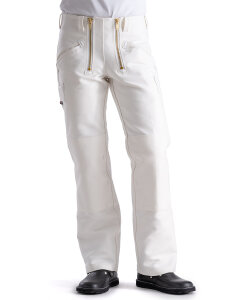 Fabian Herren Zunfthose ohne Schlag  weiß 46