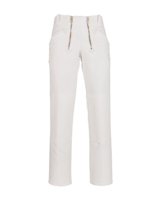 Fabian Herren Zunfthose ohne Schlag  weiß 54