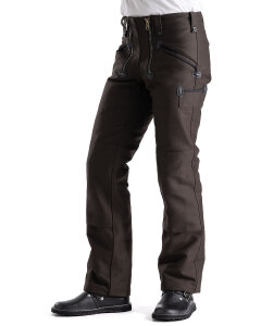 Fabian Herren Zunfthose ohne Schlag  dunkelbraun 102