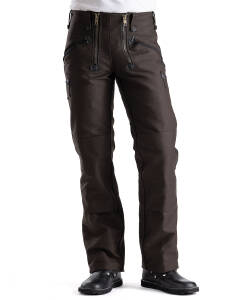 Fabian Herren Zunfthose ohne Schlag  dunkelbraun 56