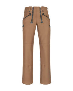 Fabian Herren Zunfthose ohne Schlag  braun 24
