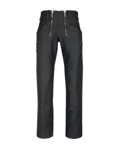 Fabian Herren Zunfthose ohne Schlag  schwarz 28