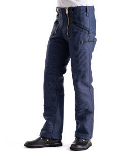 Michel Herren Zunfthose ohne Schlag  Hamburger Streifen 110