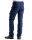 Jakob Herren Zunfthose ohne Schlag  blue-denim 60