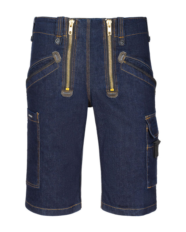 Karl Herren Kurze Zunfthose  blue-denim 54
