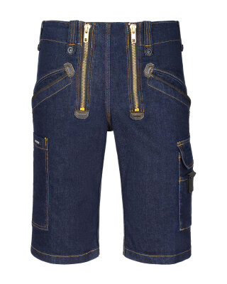 Karl Herren Kurze Zunfthose  blue-denim 58