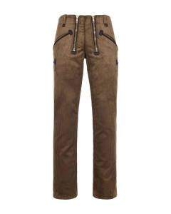 Manchester Herren Zunfthose ohne Schlag  olivbraun 106