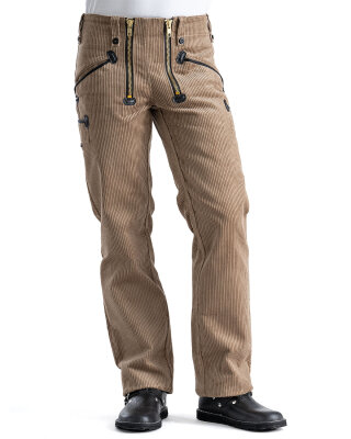 Manchester Herren Zunfthose ohne Schlag  beige 48