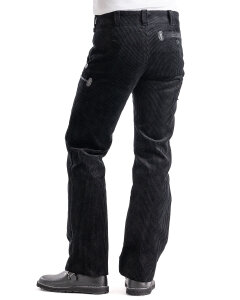 Manchester Herren Zunfthose ohne Schlag  schwarz 25