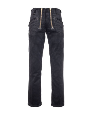 Manchester Herren Zunfthose ohne Schlag  schwarz 54