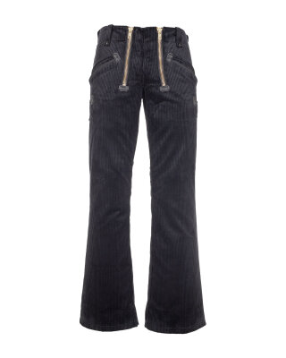 Roland Herren Zunfthose mit Schlag  schwarz 27