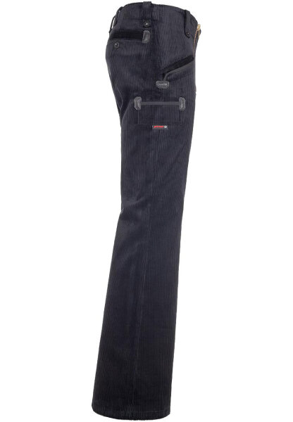 Roland Herren Zunfthose mit Schlag  schwarz 56