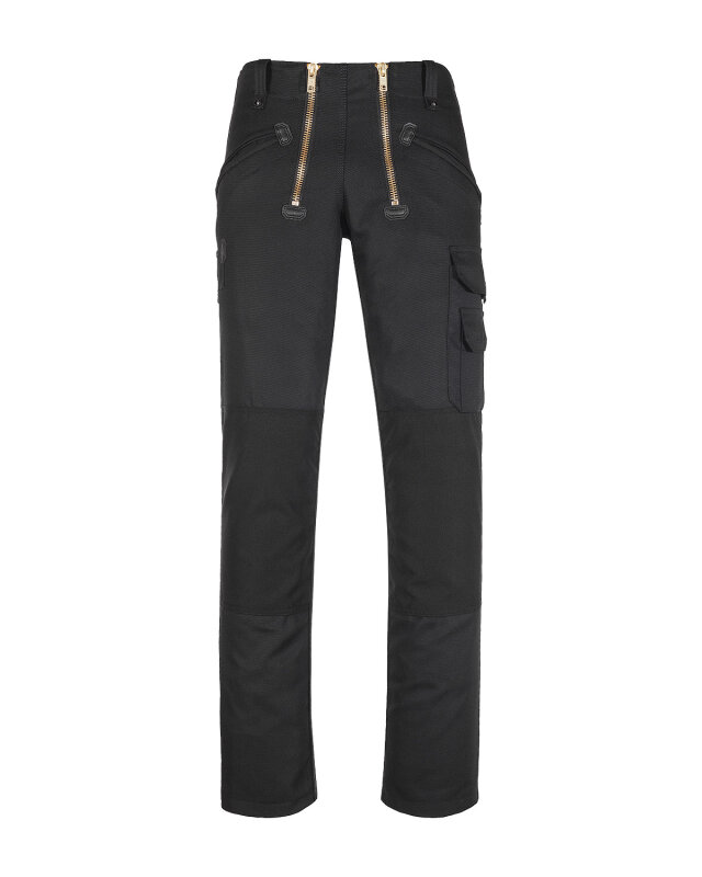 LongLife Herren Zunfthose ohne Schlag  schwarz 102