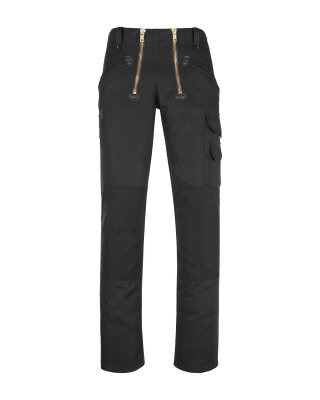 LongLife Herren Zunfthose ohne Schlag  schwarz 24