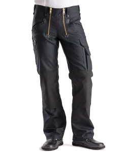 LongLife Herren Zunfthose ohne Schlag  schwarz 27