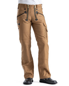 LongLife Herren Zunfthose ohne Schlag  braun 110