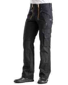 Daniel Herren Zunfthose ohne Schlag  schwarz 54