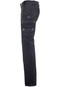 Damin Herren Zunfthose ohne Schlag  schwarz 106