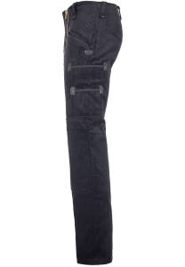 Damin Herren Zunfthose ohne Schlag  schwarz 56