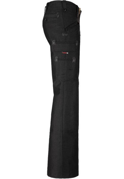 Elias Herren Zunfthose mit Schlag  schwarz 102