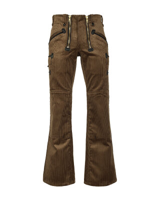Jack Herren Zunfthose mit Schlag  olivbraun 48