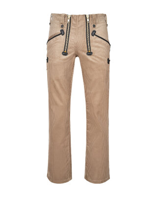 Walter Herren Zunfthose ohne Schlag  beige 48