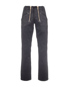 Walter Herren Zunfthose ohne Schlag  schwarz 26