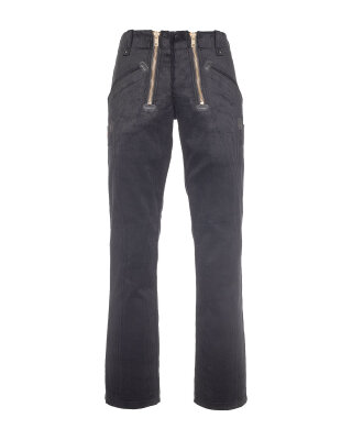 Walter Herren Zunfthose ohne Schlag  schwarz 48