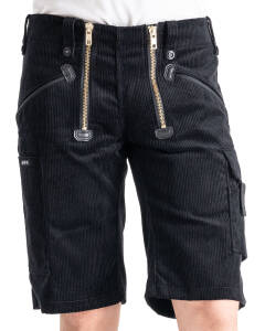 Liam Herren Kurze Zunfthose  schwarz 46